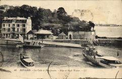 CPA Dinard La Cale A Mer Haute