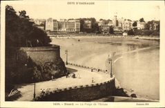CPA Dinard La Plage De I'Ecluse