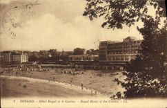 CPA Dinard Hotel Royal Et Le Casino