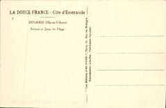CPA Dinard Scenes Et Jeux De Plage