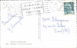 CPA Dinard Pointe Du Moulinet