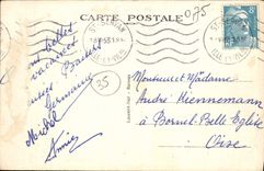 CPA Dinard Un Coin De Dinard Vu De La Rade