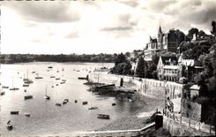 CPA Dinard Promenade Du Clair De Lune