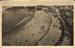 CPA Dinard La Plage Et La Pointe Du Moulinet
