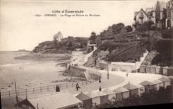 CPA Dinard La Plage Et Pointe Du Moulinet
