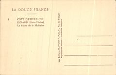 CPA Dinard La Pointe De La Malouine
