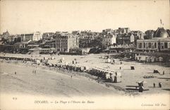 CPA Dinard La Plage A I'Heure Des Bains