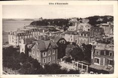 CPA Dinard Vue Generale Vers La Plage