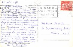 CPA Dinard Vue Vers Saint Servan