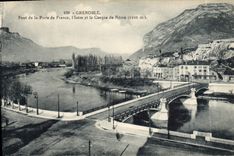 CPA Grenoble Pont De La Porte De France