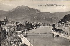 CPA Grenoble Le Moucherotte Vue Generale