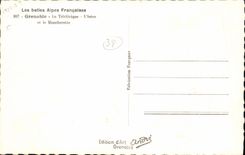 CPA Grenoble Le Téléférique Isere Et Le Moucherotte