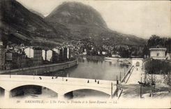 CPA Grenoble L'Ile Verte La Tronche Et Le Saint Eynard
