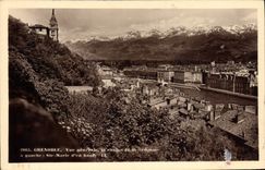 CPA Grenoble Vue Generale Belledonne
