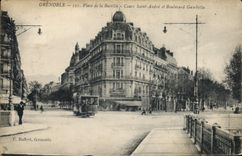 CPA Grenoble Place De La Bastille Cours Saint Andre Et Boulevard Gambetta