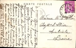 CPA Grenoble L'Islere Le Teleferique Et Ste Marie D'En Haut