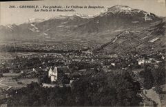 CPA Grenoble Vue Generale Le Chateau De Bouqueron