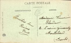 CPA Grenoble Avenue Alsace Lorraine Et Boulevard Gambetta