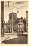 CPA Grenoble Place Notre Dame Et La Cathedrale