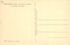 CPA Grenoble Et La Chaine Des Alpes