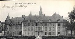 CPA Grenoble L'Hotel De Ville