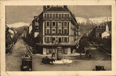 CPA Grenoble Avenues Felix Viallet Et Alsace Lorraine