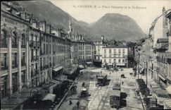 CPA Grenoble Place Grenette
