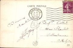 CPA Grenoble Le Monument Aux Morts Le Jardin Des Dauphins Et La Bastille