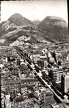 CPA Grenoble Cours Jean Jaures Et Massif De La Chartreuse