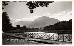 CPA Grenoble Les Quais Et le Moucherotte