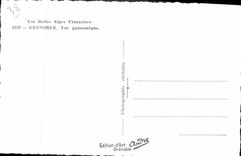 CPA Grenoble vue panoramique