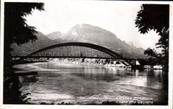 CPA Grenoble Le Pont Du Sablon L'Isere Et Le St Eynard