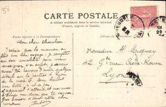 CPA Genoble Coucher De Soleil Sur I'Isere