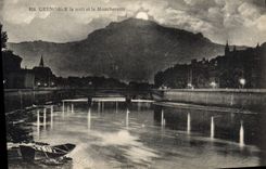 CPA Grenoble La Nuit Et Le Moucherotte