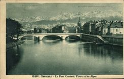 CPA Grenoble Le Pont Gontard I'Isere Et Les Alpes
