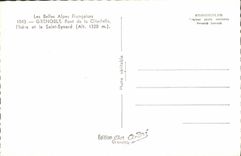 CPA Grenoble Pont De La Citadelle I'Isere Et Le Saint Eynard