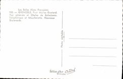 CPA Grenoble Pont Marius Gontard Vue Generale Et nouveaux boulevards