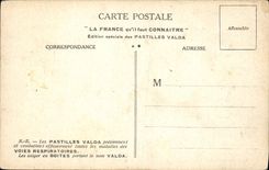 CPA Grenoble département de l'isere pastilles valda