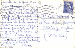 CPA Grenoble Vue Generale Et Le Moucherotte