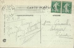 CPA Grenoble La Tronche I'Ile Verte Et La Chaine Des Alpes