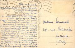 CPA Grenoble L'Eglise Saint Laurent