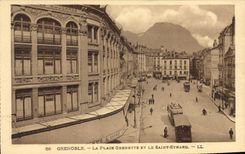 CPA Grenoble La Plage Grenette Et Le Saint Eynard