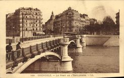 CPA Grenoble Le Pont De L'Esplanade