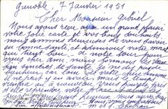 CPA Grenoble Vue Generale Et Le Cours Jean Jaures