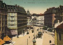 CPA Grenoble La Rue Felix Poulat