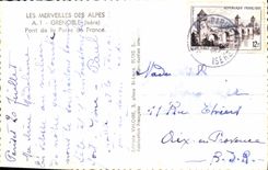 CPA Grenoble Pont De La Porte De France