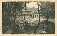 CPA Grenoble Le Pavillon Des Eaux Et Forets exposition internationale de la houille blanche 1925