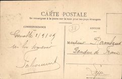 CPA Grenoble Entree Du Quartier Du 2ème d'artillerie