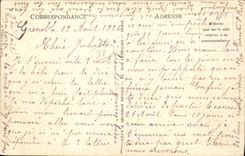 CPA Grenoble La Place Grenette Et Le Saint Eynard