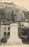 CPA Grenoble Statue De Jouvin